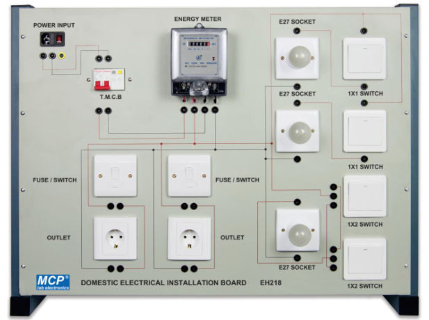 EH218 DOMESTIC ELECTRICAL INSTALLATION BOARD