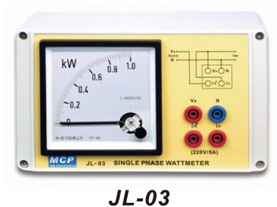JL-03 SINGLE PHASE WATTMETER
