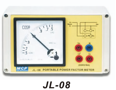 JL-08 PORTABLE POWER FACTOR METER