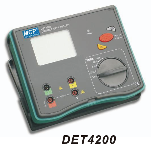 DET4200 DIGITAL EARTH TESTER