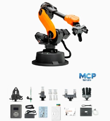 WLKATA Mirobot Education Kit - 6 Axis Robotic Arm -Ros & Matlab Simulation Teaching