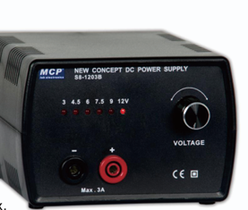 S8-1203B NEW CONCEPT DC POWER SUPPLY