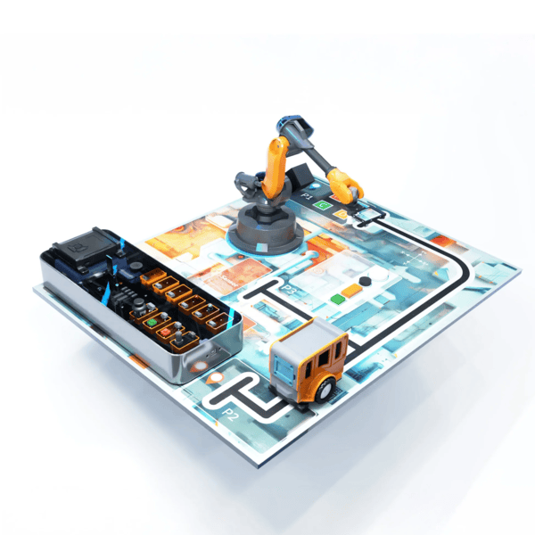 WLKATA AI-HUB AI Navigation Learning Suite With Textbook - AI Vision, Voice, Gesture, Arduino - XFactory Brain