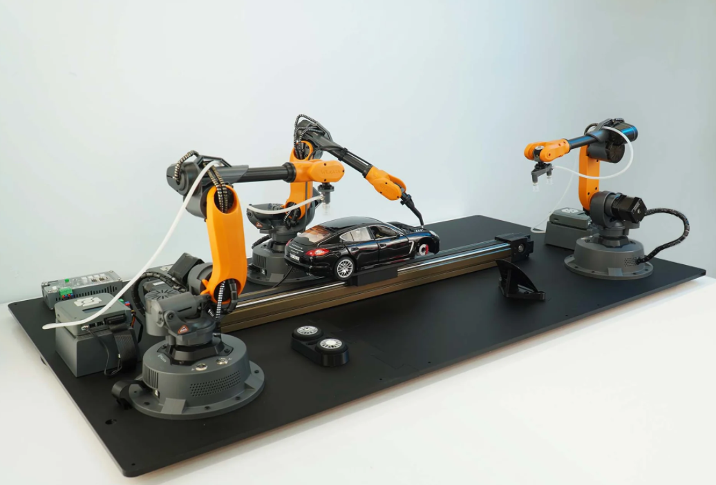 WLKATA Mirobot Automobile Assembly Line – CTE Training Solution