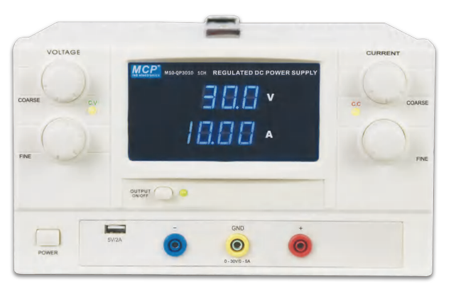 M10-QS1001 SINGLE OUTPUT ADJUSTABLE DC POWER SUPPLY