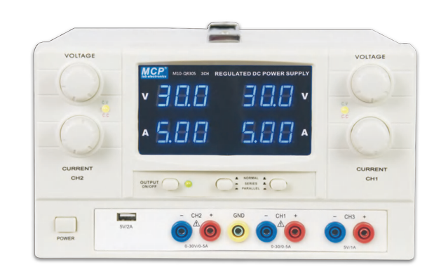 M10-QR305 TRIPLE & QUAD OUTPUT ADJUSTABLE DC POWER SUPPLY