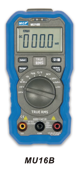 MU16B Bluetooth PORTABLE DIGITAL MULTIMETER