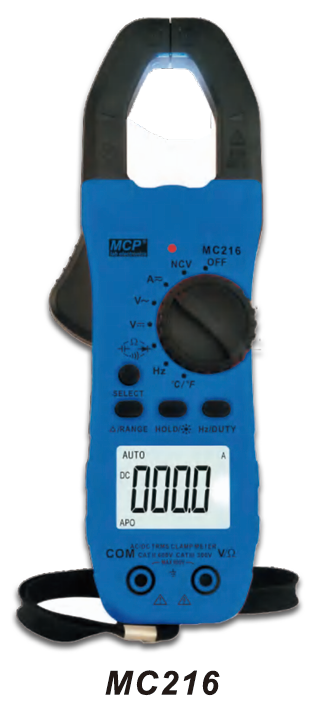 MC216 PORTABLE DIGITAL CURRENT CLAMP