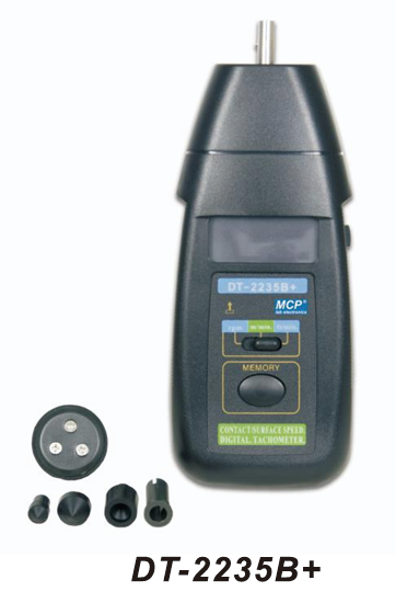 DT-2235B+ Contact-Type Digital Tachometer