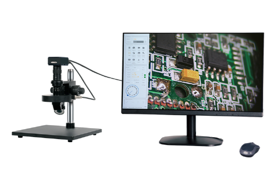 2D/Motorized Rotation 3D Microscope (With Display)
